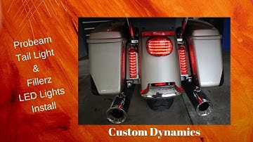 Custom Dynamics Probeam Tail Light & Fillerz Installation