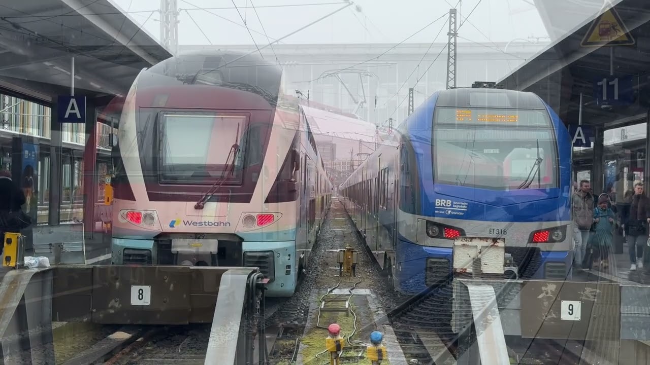Trainspotten und Zugsichtungen zwischen Freilassing und Landshut(Bay)Hbf 