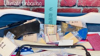 A Super Fun Unboxing by an Axe Addict: Handles, Wedges, Whetstones, Vintage Heads and More...