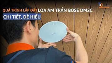 Loa âm trân nghe nhạc hay cho gia đình | Bose DesignMax DM2C | T&C Sài Gòn