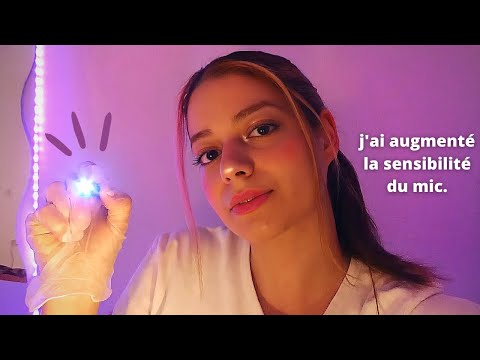 ASMR : Examen médical ULTIME pour ton sommeil 🩺 + sons de clavier (proche du micro) | RP