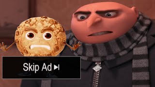 Gru Skips Chips Ahoy Ad