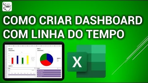 Como criar DASHBOARD com Linha do Tempo