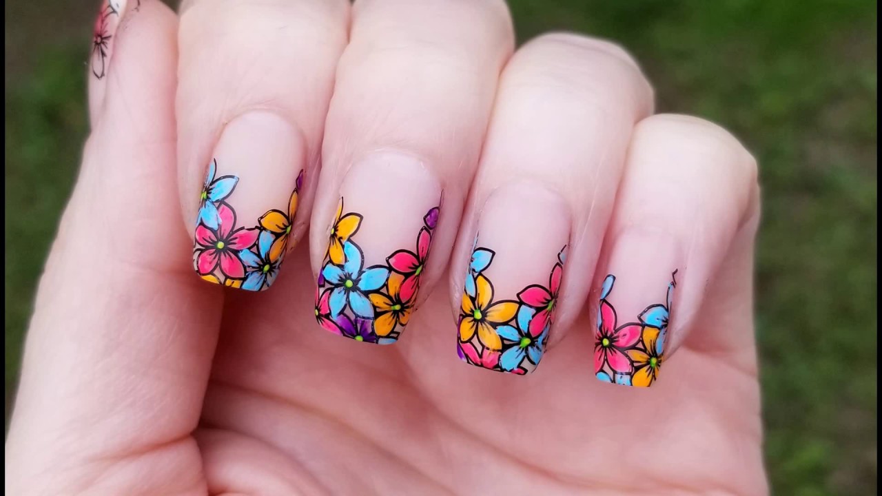 Nail Art With Gel Pens! 