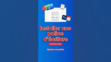 INSTALLER une POLICE D’ÉCRITURE ? Oui c’est possible et simple 👍🏼