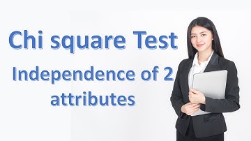 Chi square test | Independence of two attributes | Small Sample Test