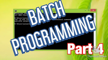 Batch Programming, Variables/calculator, Part 4