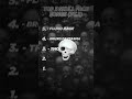TOP 5 SKULL FACE SONGS Part 2 TOP 5 SKULL FACE SONGS Part 2