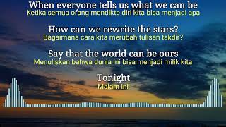 Zac Efron & Zendaya - Rewrite The Stars (Lyrics dan Terjemahan Indonesia)