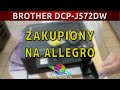 BROTHER DCP-J572DW 🖨️ Zakupiony na Allegro