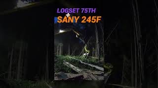 Sany 245F + Logset TH75  #лесозаготовка #форвардер #харвестер #logset  #ponsse #logging #sany