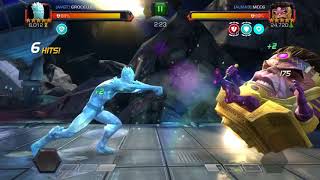 Unduped Modok is more unpredictable than duped Modok.