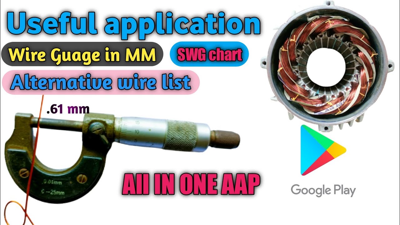 Wire Guage checker|How to check wire guage in micrometre|Wire guage ...