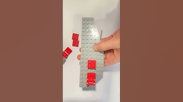 Building a Lego Picnic Table for Outdoor Dining #lego #build #shorts