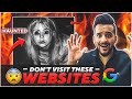 Scary WEBSITES you should NEVER visit !! *SPOOKY*