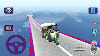 Off Road Tuk Tuk Auto Rickshaw Stunts Game (Impossible Race) || Tuk Tuk Auto Rickshaw Game - Racing screenshot 4