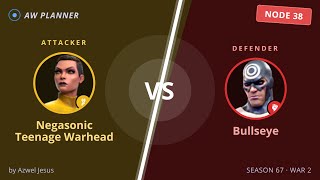 S67 War 2: Negasonic Teenage Warhead vs 38 Bullseye