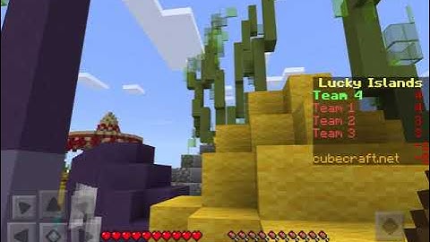 Lucky block wars (cubecraft games) 1