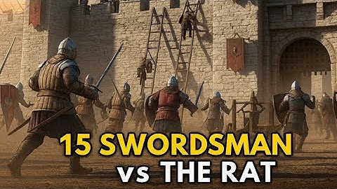 15 Swords man VS The Rat and His Army | Stronghold Crusader 