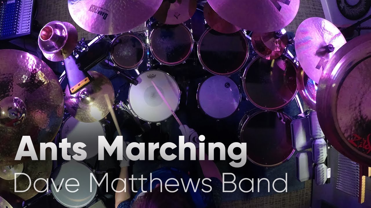 Dave Matthews Band Ants Marching Drum Cover (David Suriani) YouTube