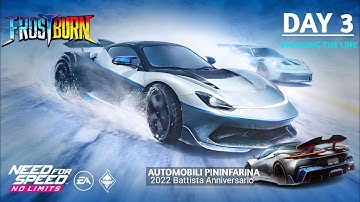 NFS: No Limits DAY 3 - Automobili Pininfarina Battista (Frostburn - Breaking The Line) NFSWINDER