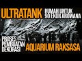 Proses Pembuatan Dekorasi Aquarium Raksasa Untuk 90 Ekor Arwana