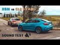 BMW X6M vs Mercedes-Benz GLE 63 AMG S - Sound Test