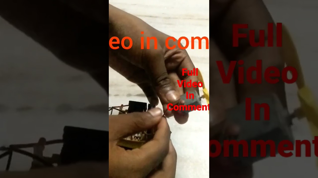 How To Make A Rechargeable Battery At Home YouTube