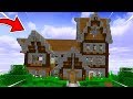 THIS MINECRAFT HOUSE TOOK 1 SECOND TO BUILD!! THIS MINECRAFT HOUSE TOOK 1 SECOND TO BUILD!!