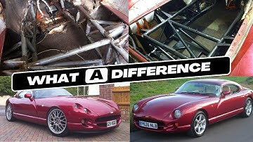 My Tvr Cerbera 4.2 Chassis refurb , Carbon dipped dash