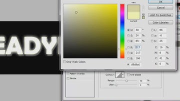 Photoshop CS3 Shining Text tutorial