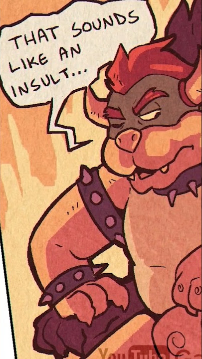 When Luigi meets Bowser in the Mario Movie