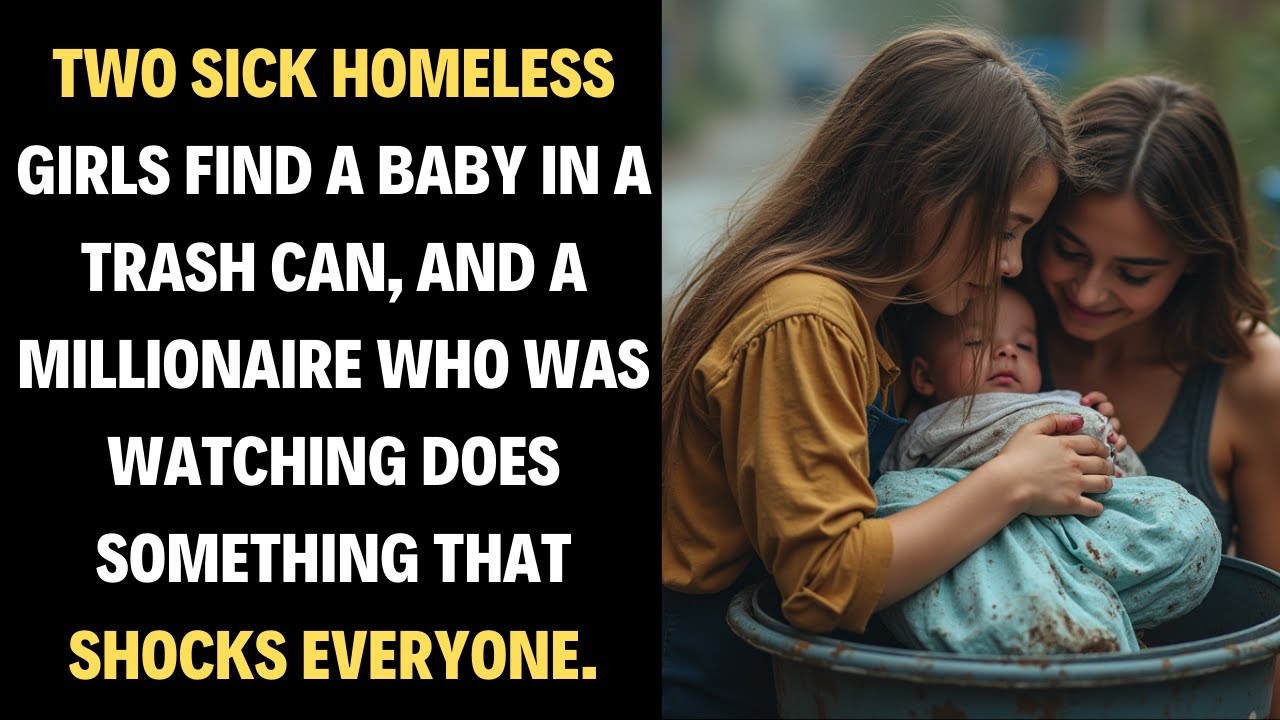 TWO SICK HOMELESS GIRLS FIND A BABY IN A TRASH CAN, AND A MILLIONAIRE ...