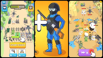 Merge Military Mobile Game | Gameplay Android & Apk