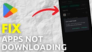 How To Fix Google Play Store Not Installing Apps | Cannot Download Apps From Play Store (2026)