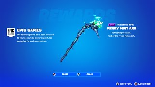 How To Get MINTY PICKAXE for FREE in Fortnite! (2024)