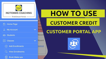 How To Use Customer Credit Thinksmart Customer Portal App