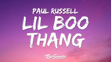 Thumbnail of Paul Russell - Lil Boo Thang (Lyrics) "you my lil boo thang"