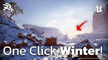 Easiest Way to Create Epic Next-Gen Winter Scenes! #unrealengine #ue5 #gamedev