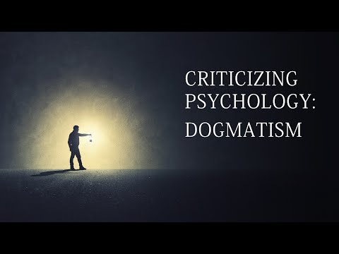 Video: A dogmatist is bad?