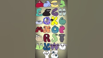ALPHABET LORE A-Z but fat version  - ALPHABET LORE ANIMATION MEME - abcdefghijklmnopqrstuvwxyz