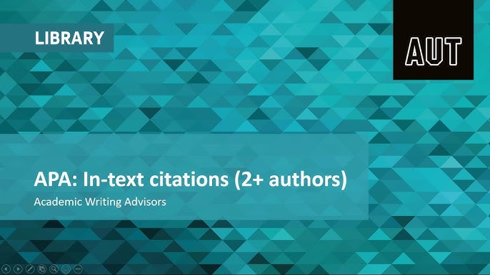 APA Part 2a: In-text citations, single author source 