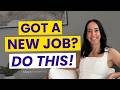 How to do a new job
