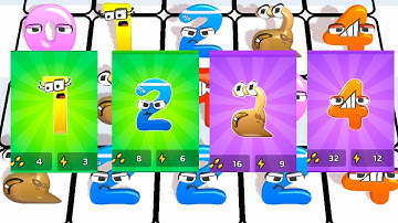 MERGE NUMBER LOER RUN Merge Battle 0123456789 GamePlay - iOS, Android Part 3