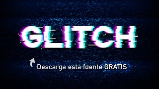 Efecto de texto GLITCH en Photoshop cs6 cc como hacer letras glitch