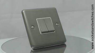 Warwick Brushed Chrome Sockets and Switches