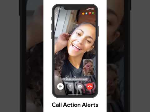 Telegram video calls in action