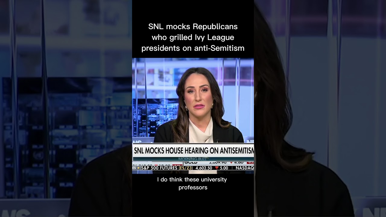 SNL Mocks Republicans Who Grilled Ivy League Presidents on Anti-Semitism - My Reaction #foxnews