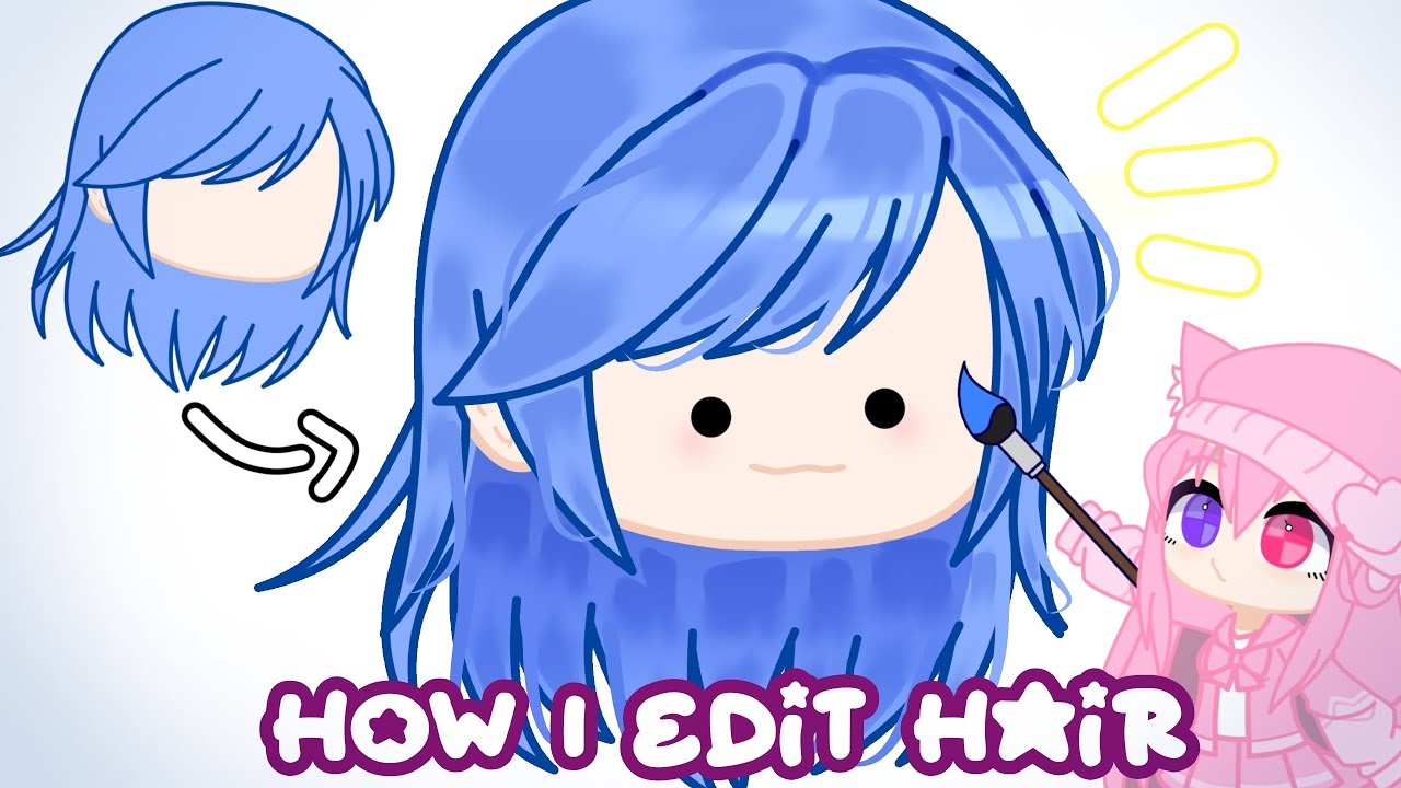 | How I edit hair! | ibispaint tut | (Pls watch the vid before u do it ...