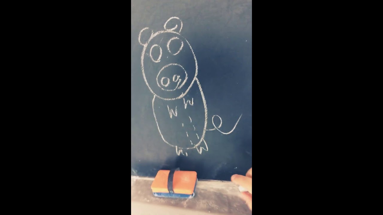 ブタちゃんの絵描き歌 英語 Youtube